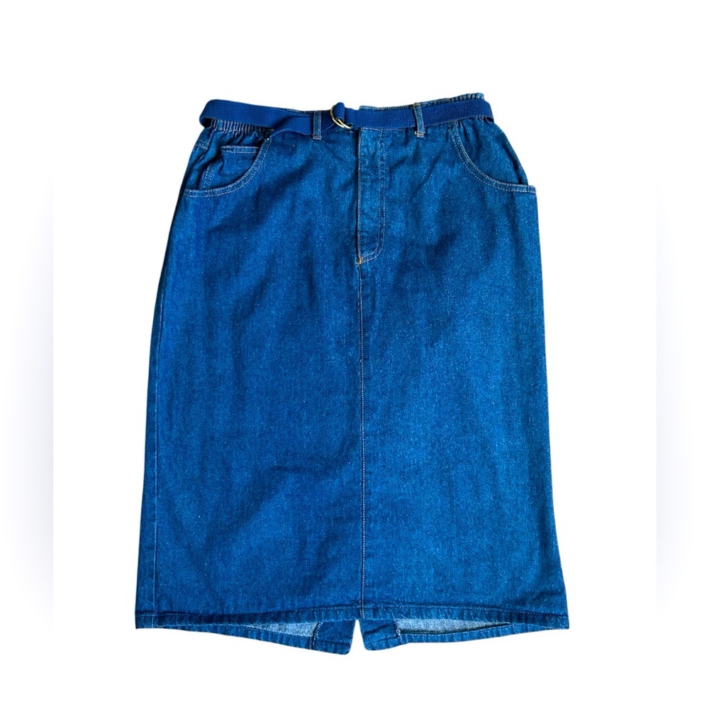 Country Gear By Jantzen Women’s Vintage Denim Skirt vintage size 14